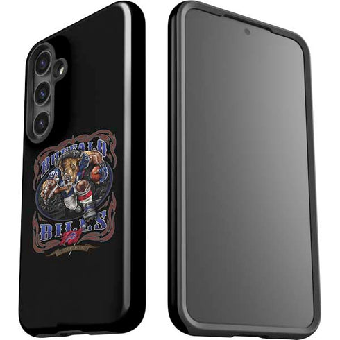 Liquid Blue NFL Buffalo Bills Running Back Galaxy S25 Impact Case