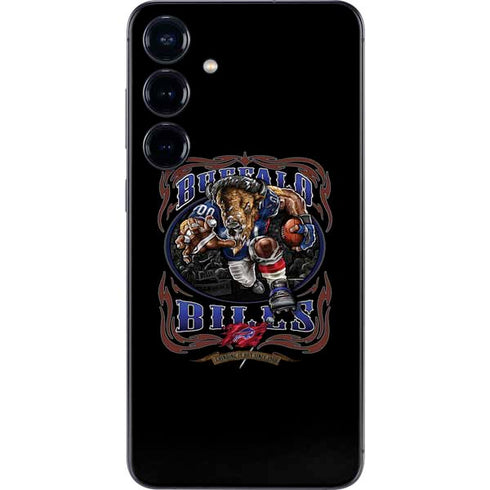 Liquid Blue NFL Buffalo Bills Running Back Galaxy S25 Plus Skin