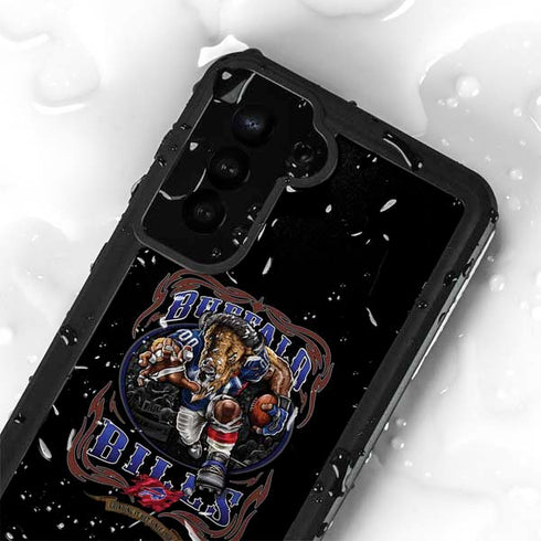 Liquid Blue NFL Buffalo Bills Running Back Galaxy S24 Plus Waterproof Case