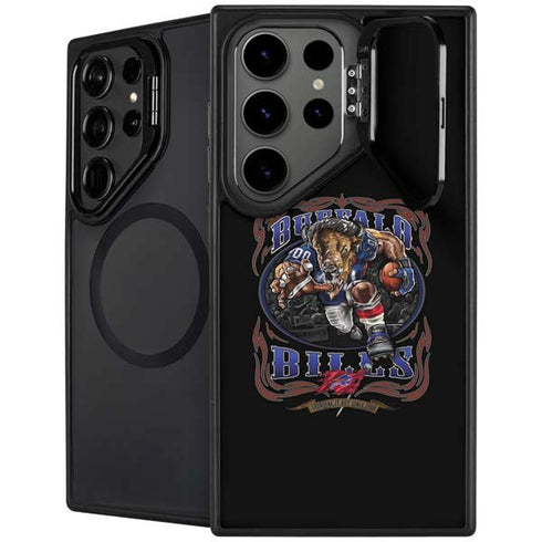 Liquid Blue NFL Buffalo Bills Running Back Galaxy S25 Ultra Kickstand Case