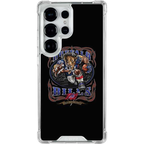 Liquid Blue NFL Buffalo Bills Running Back Galaxy S25 Ultra Clear Case