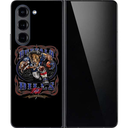 Liquid Blue NFL Buffalo Bills Running Back Galaxy Z Fold5 5G Skin