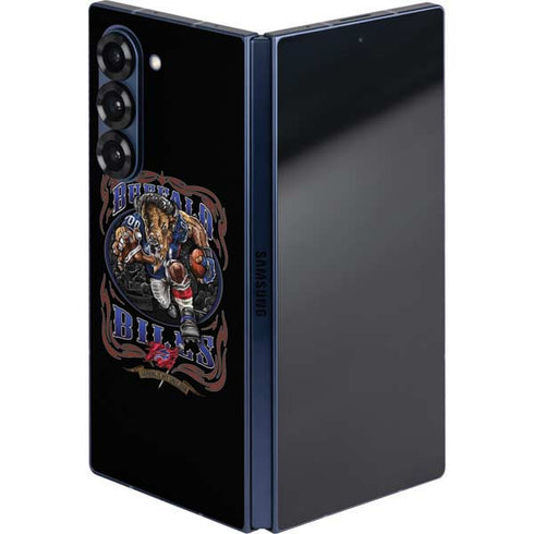 Liquid Blue NFL Buffalo Bills Running Back Galaxy Z Fold6 Skin