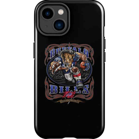 Liquid Blue NFL Buffalo Bills Running Back iPhone 15 Impact Case