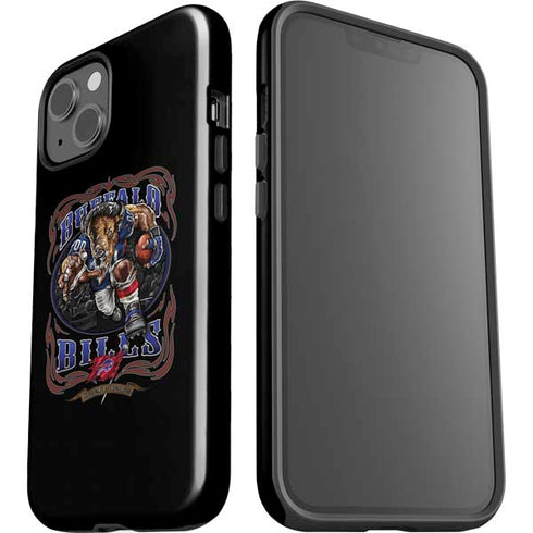 Liquid Blue NFL Buffalo Bills Running Back iPhone 15 Impact Case