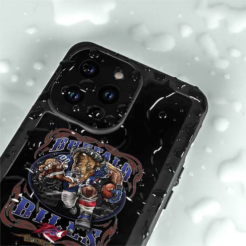 Liquid Blue NFL Buffalo Bills Running Back iPhone 15 Pro Waterproof Case