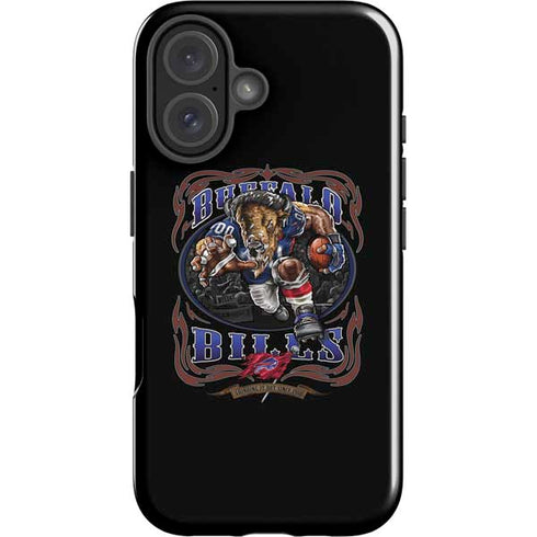Liquid Blue NFL Buffalo Bills Running Back iPhone 16 Impact Case