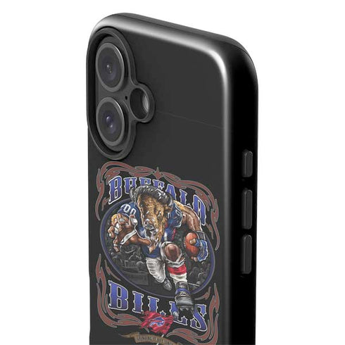 Liquid Blue NFL Buffalo Bills Running Back iPhone 16 Impact Case