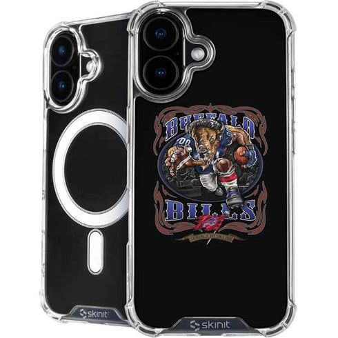 Liquid Blue NFL Buffalo Bills Running Back iPhone 16 MagSafe Case