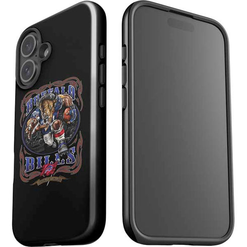 Liquid Blue NFL Buffalo Bills Running Back iPhone 16 Plus Impact Case