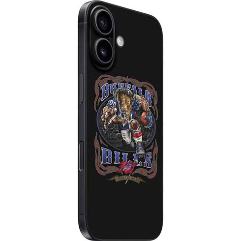 Liquid Blue NFL Buffalo Bills Running Back iPhone 16 Plus Skin