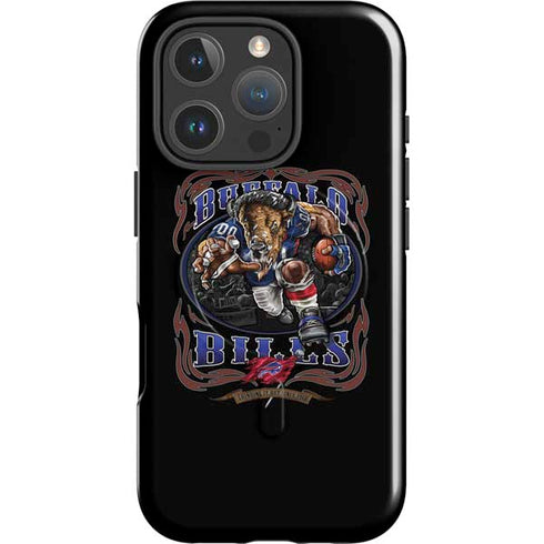 Liquid Blue NFL Buffalo Bills Running Back iPhone 16 Pro Magsafe Impact Case