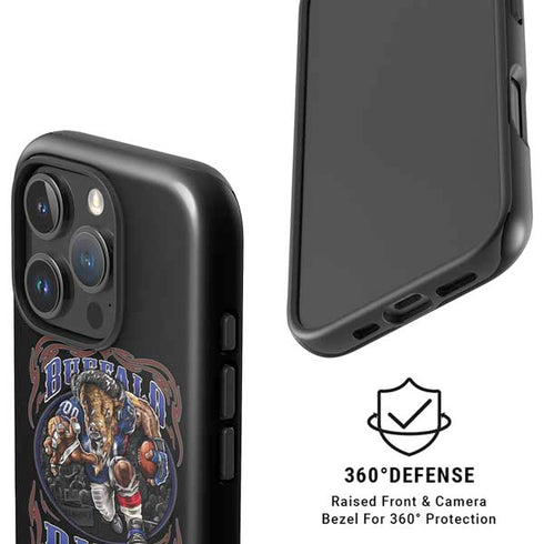 Liquid Blue NFL Buffalo Bills Running Back iPhone 16 Pro Magsafe Impact Case