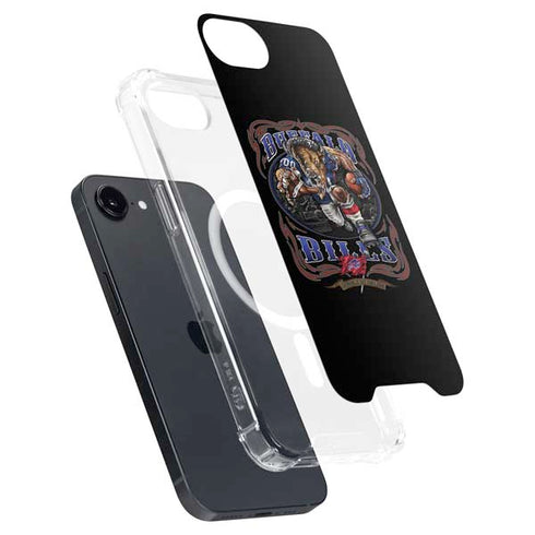 Liquid Blue NFL Buffalo Bills Running Back iPhone 16e MagSafe Case