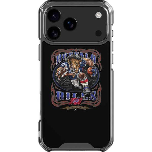 Liquid Blue NFL Buffalo Bills Running Back iPhone 18 Pro Max Clear Case