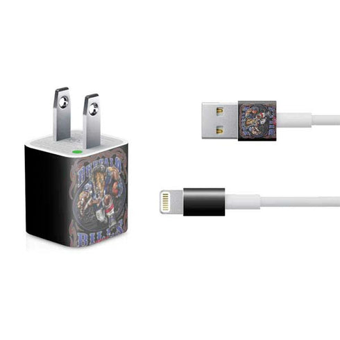 Liquid Blue NFL Buffalo Bills Running Back iPhone Charger (5W USB) Skin
