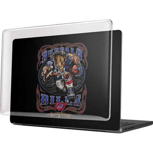 Liquid Blue NFL Buffalo Bills Running Back MacBook Pro 14in (2021-24) Case plus Skin