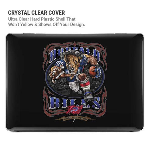 Liquid Blue NFL Buffalo Bills Running Back MacBook Pro 14in (2021-24) Case plus Skin