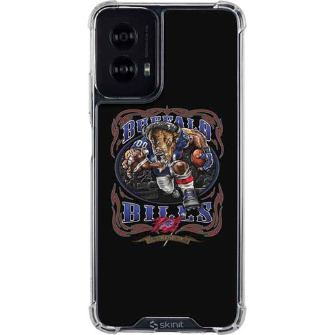 Liquid Blue NFL Buffalo Bills Running Back Moto G Power 5G (2024) Clear Case