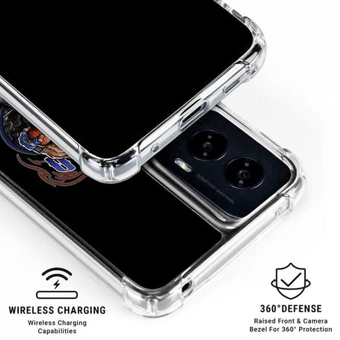 Liquid Blue NFL Buffalo Bills Running Back Moto G Power 5G (2024) Clear Case