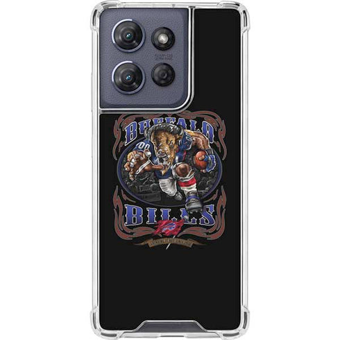 Liquid Blue NFL Buffalo Bills Running Back Moto G Power 5G (2025) Clear Case
