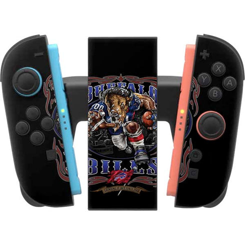Liquid Blue NFL Buffalo Bills Running Back Nintendo Switch 2 (2025) Joy-Con Controller Skin