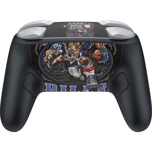 Liquid Blue NFL Buffalo Bills Running Back Nintendo Switch 2 (2025) Pro Controller Skin