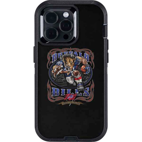 Liquid Blue NFL Buffalo Bills Running Back Otterbox Defender iPhone Skin