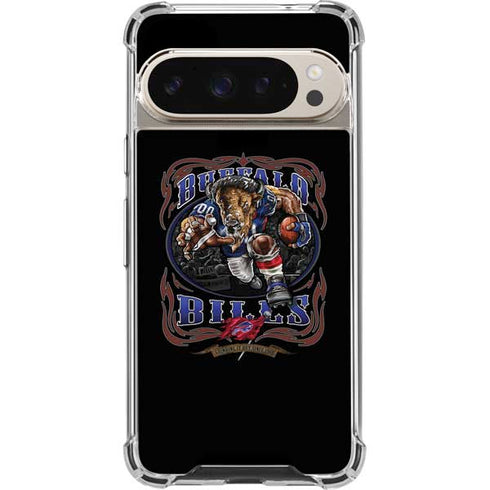 Liquid Blue NFL Buffalo Bills Running Back Pixel 9/9 Pro Clear Case