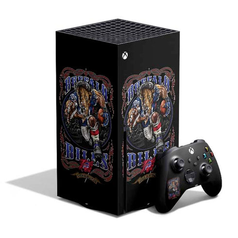 Liquid Blue NFL Buffalo Bills Running Back Xbox Series X Skins