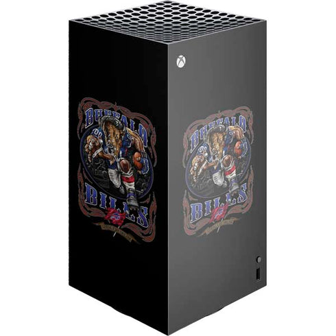 Liquid Blue NFL Buffalo Bills Running Back XBox Series X Digital Edition Console Skin