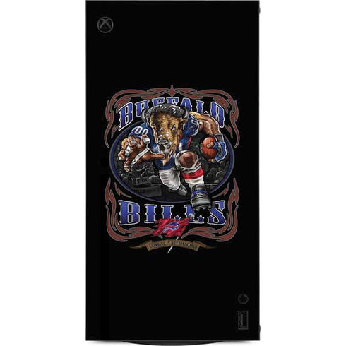Liquid Blue NFL Buffalo Bills Running Back XBox Series X Digital Edition Console Skin