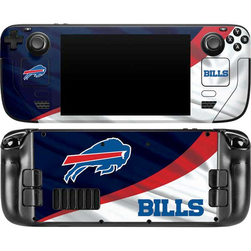 NFL Buffalo Bills Steam Deck Handheld Gaming Computer Skin