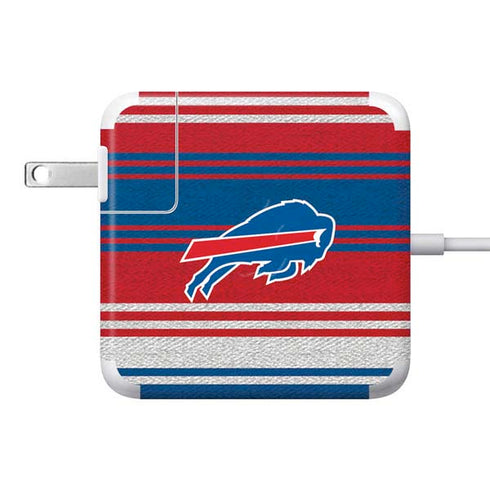 NFL Buffalo Bills Trailblazer 85W Power Adapter (15 and 17 inch MacBook Pro Charger) Skin