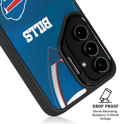 NFL Buffalo Bills Team Jersey Galaxy S25 Ultra Kickstand Case