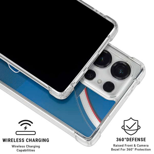 NFL Buffalo Bills Team Jersey Galaxy S25 Ultra Clear Case