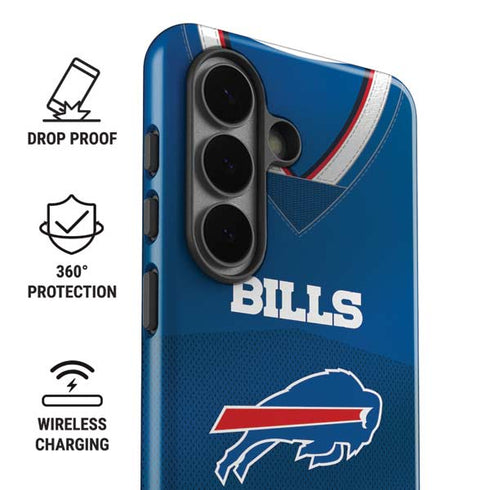 NFL Buffalo Bills Team Jersey Galaxy S26 Plus Impact Case