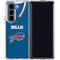 NFL Buffalo Bills Team Jersey Galaxy Z Fold5 5G Clear Case