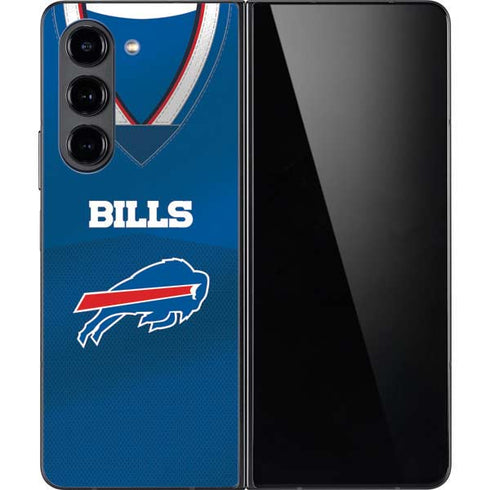 NFL Buffalo Bills Team Jersey Galaxy Z Fold5 5G Skin