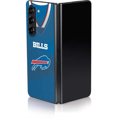 NFL Buffalo Bills Team Jersey Galaxy Z Fold5 5G Skin