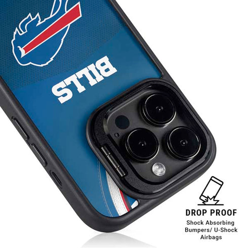 NFL Buffalo Bills Team Jersey iPhone 13 Pro Max Kickstand Case