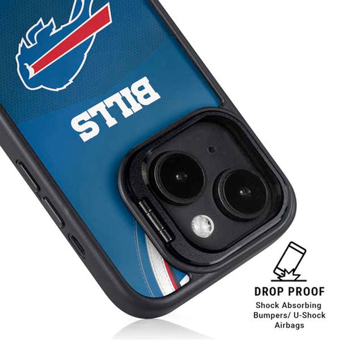 NFL Buffalo Bills Team Jersey iPhone 15 Kickstand Case