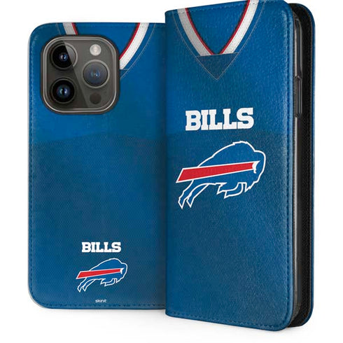 NFL Buffalo Bills Team Jersey iPhone 15 Pro Folio Case