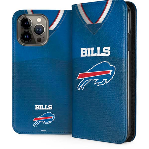 NFL Buffalo Bills Team Jersey iPhone 15 Pro Max Folio Case