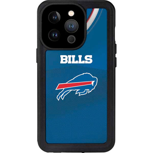NFL Buffalo Bills Team Jersey iPhone 15 Pro Waterproof Case