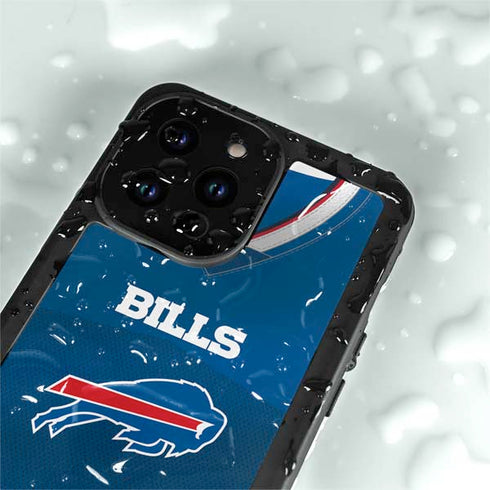 NFL Buffalo Bills Team Jersey iPhone 15 Pro Waterproof Case