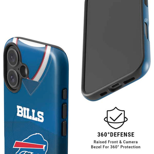 NFL Buffalo Bills Team Jersey iPhone 16 Magsafe Impact Case