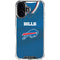 NFL Buffalo Bills Team Jersey iPhone 16 Plus Clear Case