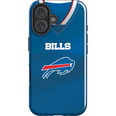 NFL Buffalo Bills Team Jersey iPhone 16 Plus Impact Case