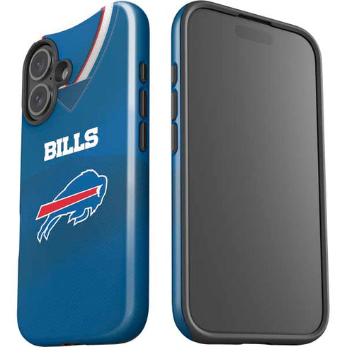 NFL Buffalo Bills Team Jersey iPhone 16 Plus Impact Case